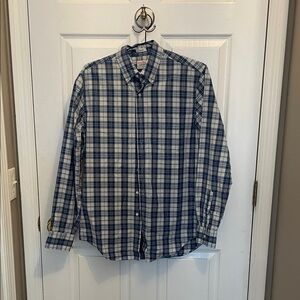 J. Crew Blue Plaid Men's Shirt